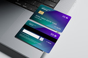 Credit Card Mockup, a Product Mockup by Budogol Studio (Thumbnail 4 of 4)