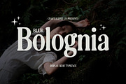 Bolognia Blur, a Serif Font by Craft Supply Co. (Thumbnail 1 of 8)