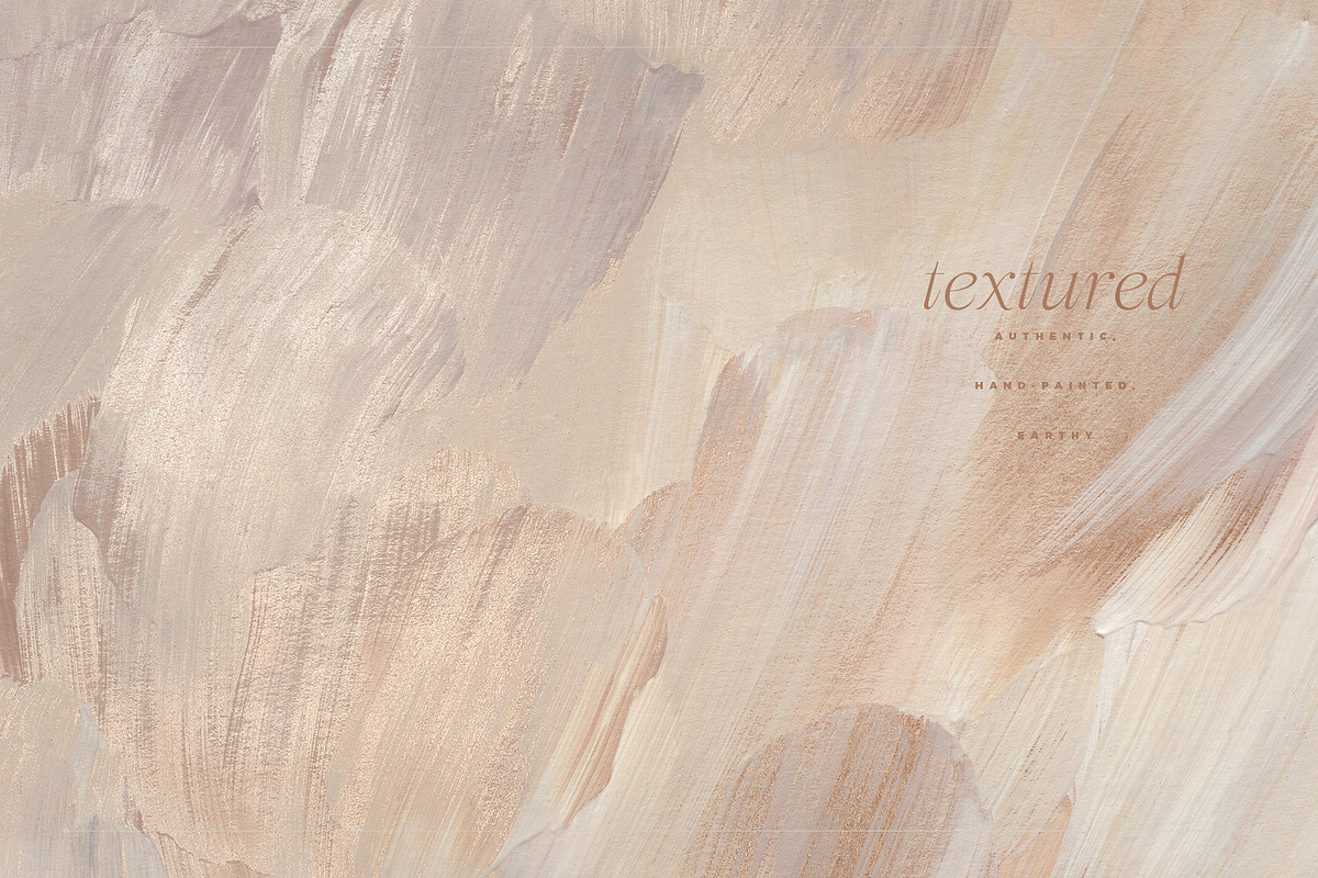 Neutral & Gold Abstract Backgrounds, a Texture Graphic by Basia Stryjecka (Photo 4 of 17)