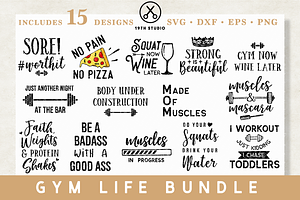 Gym SVG Bundle | MB13