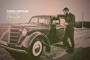 Faded Vintage Photo Effect, an Action Add-On by MRI STUDIO