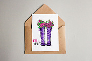 Wellies Boots Fashion Illustration, an Illustration by Sopelkin (Thumbnail 5 of 5)