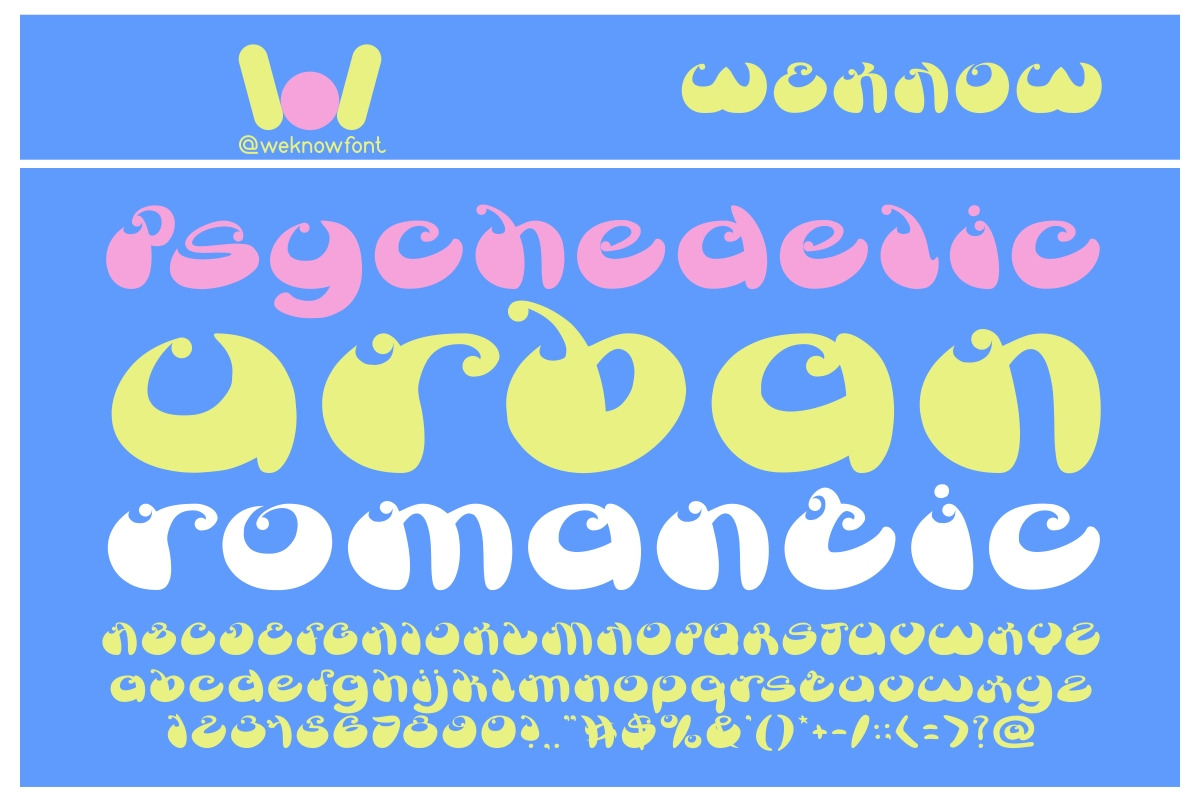 Butterfly font, a Font by weknow (Photo 3 of 5)