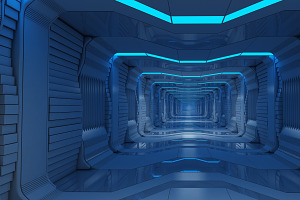 Futuristic Tunnel 10