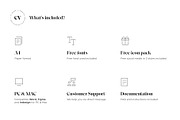 Don | CV / Resume template, a Resume Template by CV house (Thumbnail 5 of 5)
