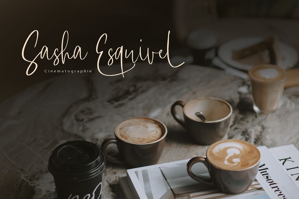 Raysat - Elegant Signature, a Script Font by Masanis (Photo 9 of 19)