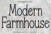 Modern Farmhouse, a Sans Serif Font by FreshTypeINK (Thumbnail 1 of 8)