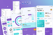 Smart Home Mobile App UI Kit, an UI Kit Template by Muhammad_Ahmad (Thumbnail 5 of 6)