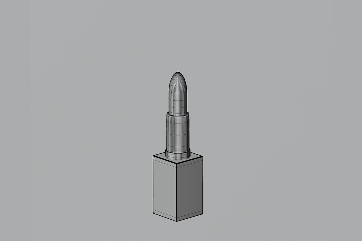 Lipstick 3d model, an Object 3D Model by fahad121 (Photo 4 of 7)