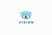Vision Logo Template, a Branding & Logo Template by yopie (Thumbnail 1 of 3)