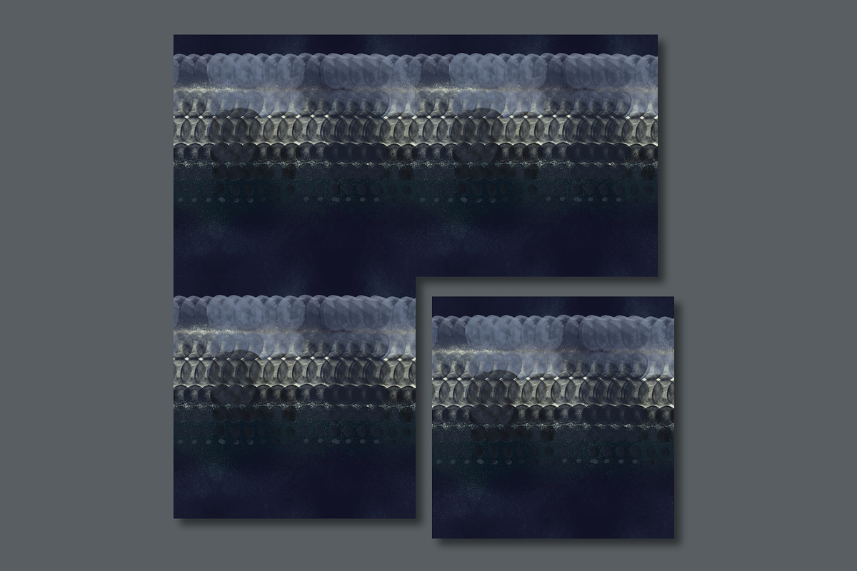 Tie dye boho indigo circles darkblue, a Pattern Graphic by Nocito Design (Photo 3 of 5)
