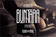 Buntara Typeface, a Sans Serif Font by Aksara Typefoundry (Thumbnail 1 of 6)