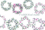 Deers and clover. Set of watercolor, a Decorative Illustration by Shabbypie (Thumbnail 3 of 11)