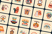 Animated Halloween Stickers Set, an Emoji Icon by Brickclay (Thumbnail 3 of 4)