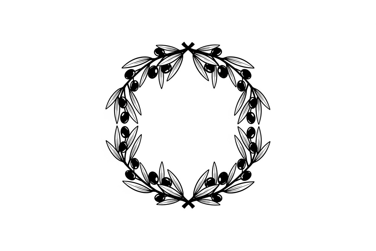 Floral Wreath Circle SVG Bundle, an Illustration by Creativeshirt (Photo 34 of 51)