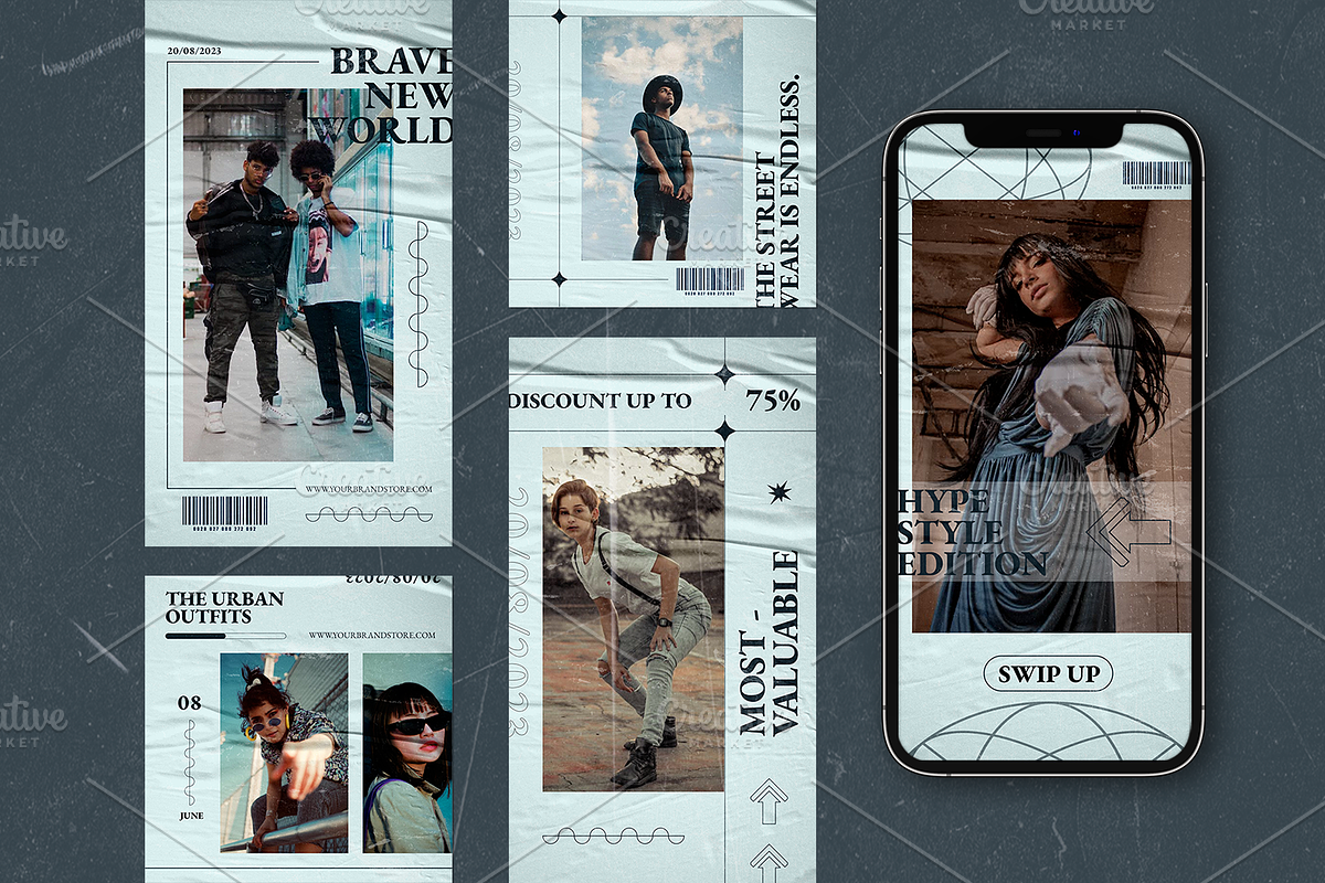 Hype Instagram Template - Magezy, a Social Media Template by Gibcreat (Photo 3 of 4)
