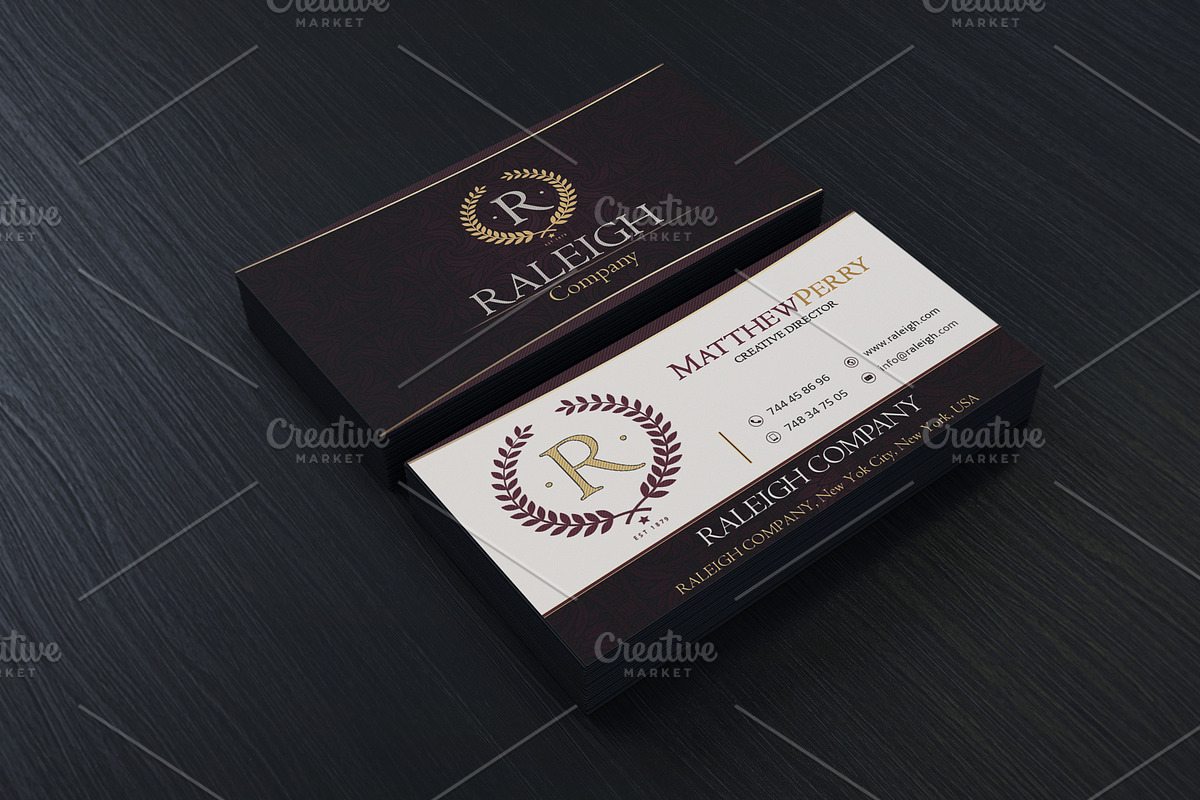 Raleigh Corporate Identity, a Stationery Template by Design by Mirko (Photo 4 of 5)
