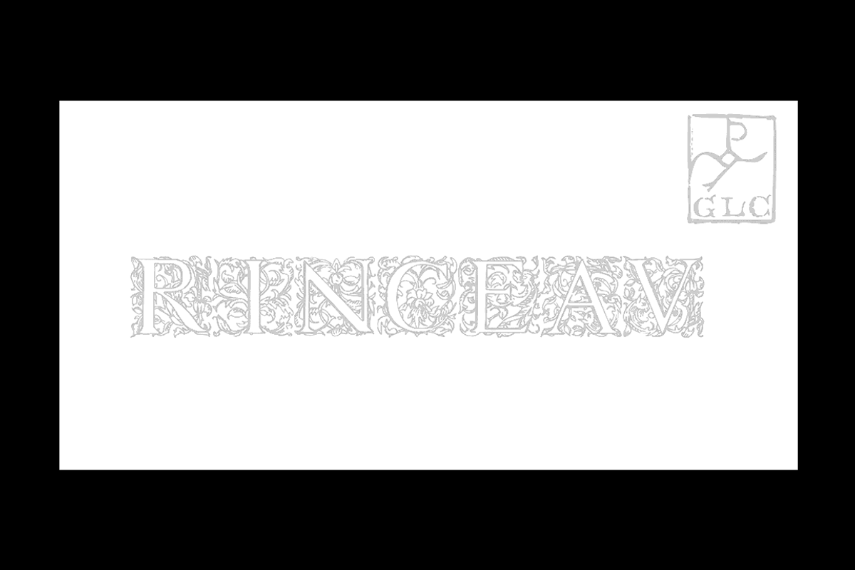 1584 Rinceau Initials preview 2