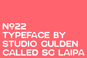 SG Laipa Soft Rounded, a Sans Serif Font by Studio Gulden (Thumbnail 2 of 15)