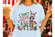 Funny Christmas Donkey PNG, a Seasonal Illustration by Craft Nest (Thumbnail 6 of 6)