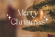 Santa - A Modern Christmas Font, a Serif Font by Iniistudio (Thumbnail 2 of 6)