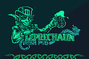 Irish Pub Leprechaun, a Hat Mockup by Margo Miller (Thumbnail 2 of 4)