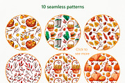 Autumn Watercolor bundle, an Animal Illustration by Ekaterina Goncharova (Thumbnail 5 of 13)