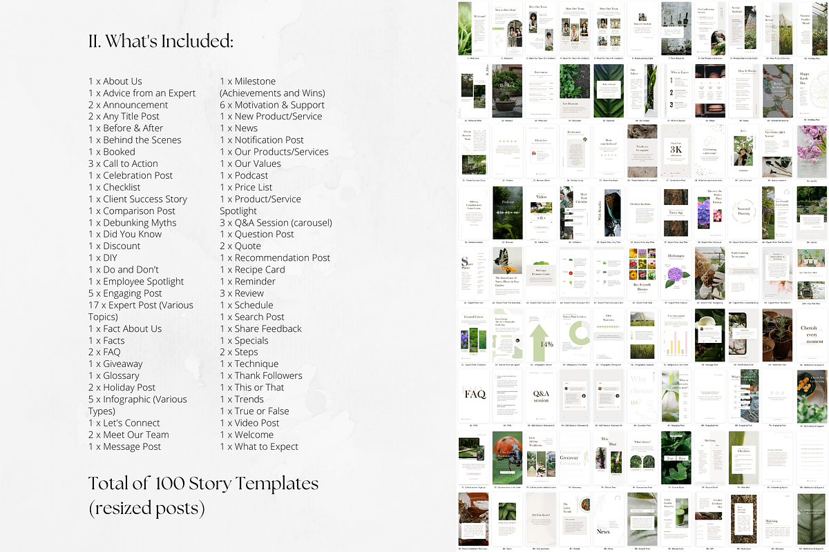 Gardening/Landscape Templates BUNDLE, a Social Media Template by PatternLab. (Photo 3 of 9)