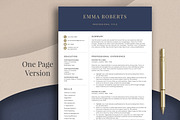 Executive Resume Cv Template, a Resume Template by Klamp Studio (Thumbnail 2 of 10)