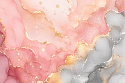 Luxury Rose Gold Ink Splash, a Texture Illustration by Printable Design Store (Thumbnail 3 of 4)