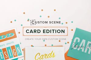 Card Ed. - Custom Scene, a Product Mockup by Custom Scene