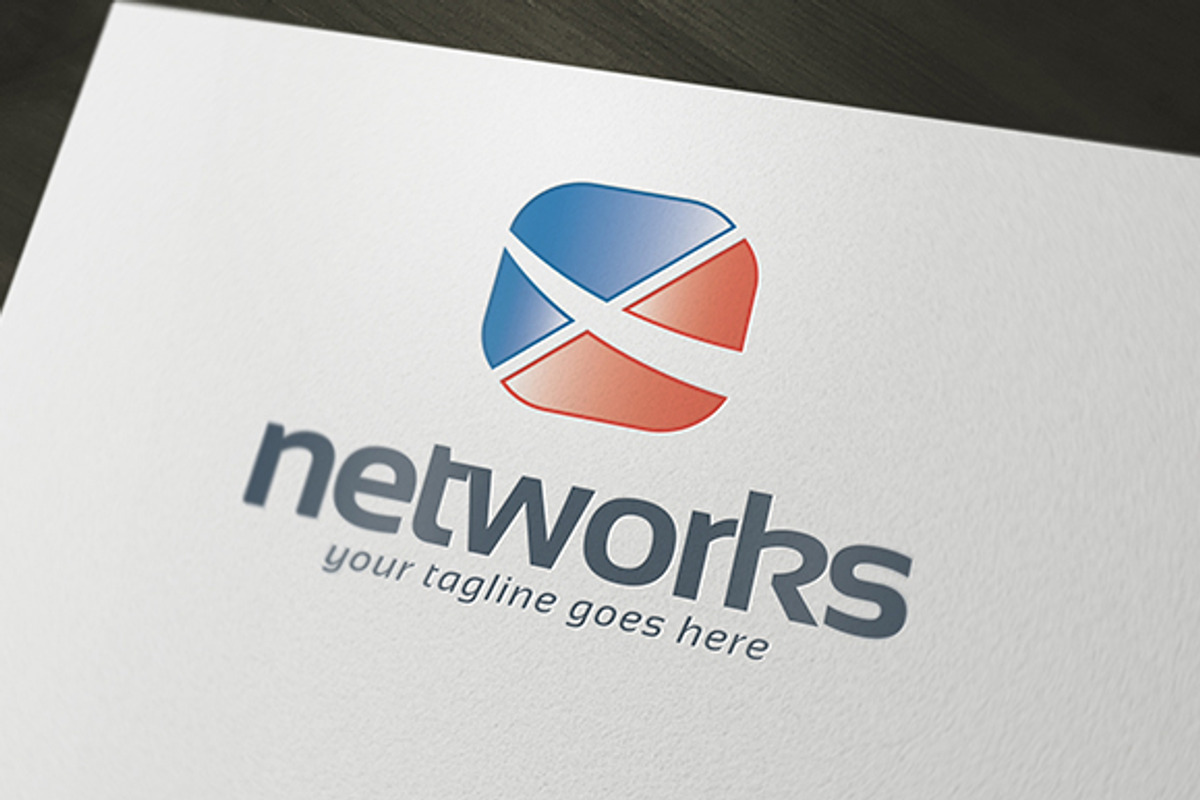 Networks Logo Template, a Branding & Logo Template by PixaSquare (Photo 1 of 5)