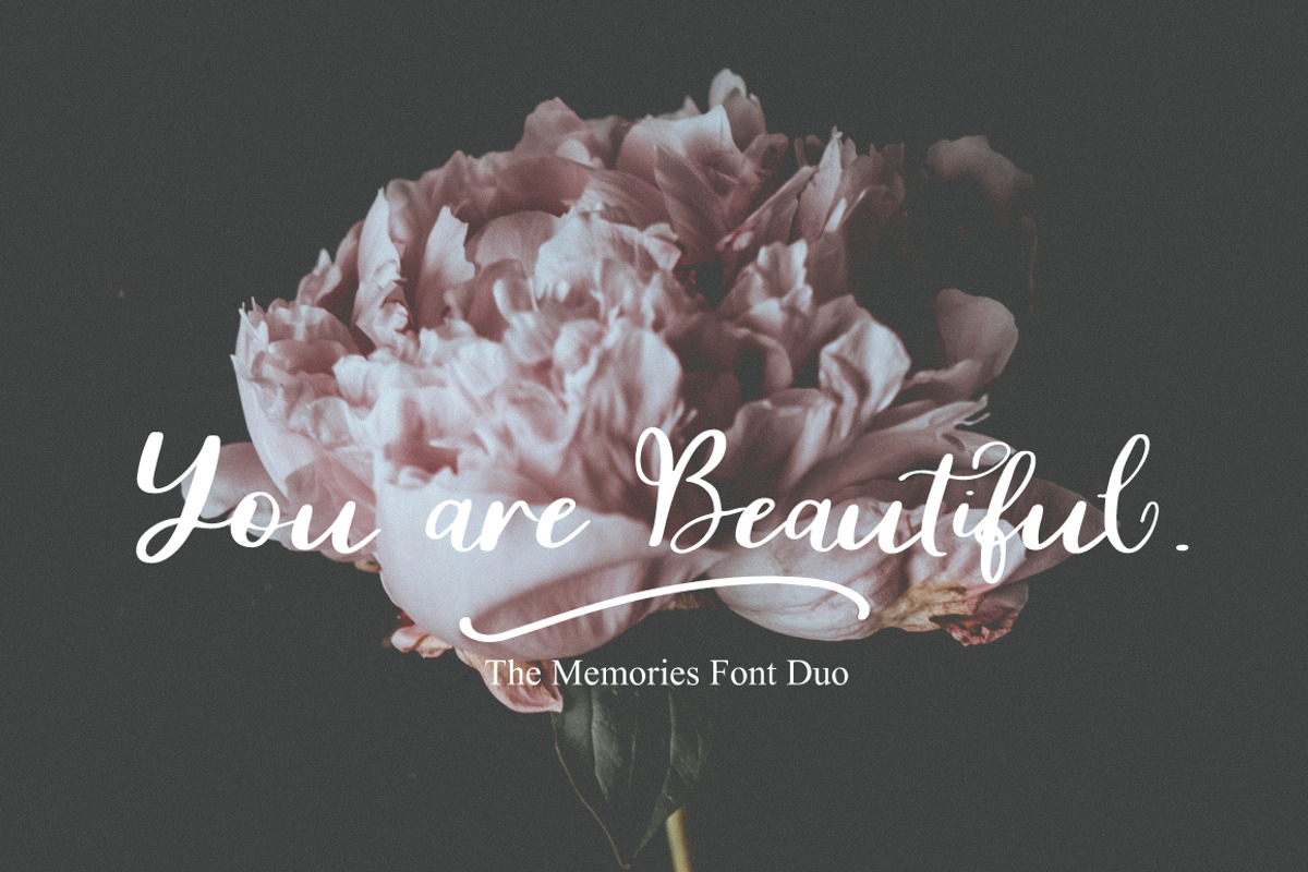 The Memorie Font DUO & Doodle preview 6