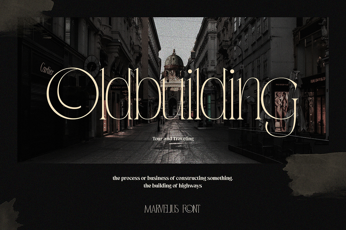 Marvelius - Serif Classic, a Serif Font by Khoir (Photo 3 of 9)