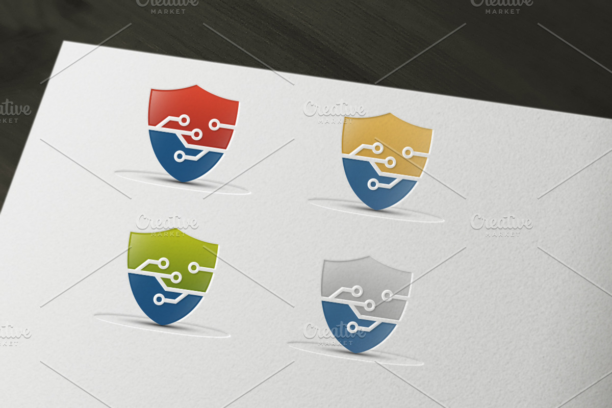 Network Security Logo, a Branding & Logo Template by NasirGrfx