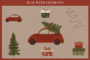 Christmas Story Abstract Art, a Decorative Illustration by Miracles Everywhere (Thumbnail 6 of 9)