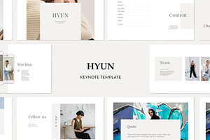 Hyun Minimal Keynote Template