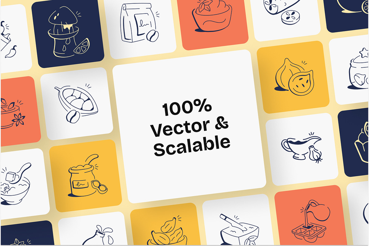 Ingredient Icons, an Outline Icon by Vectors Market (Photo 4 of 8)