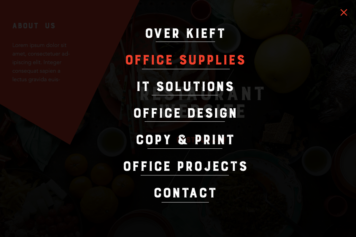 Restaurant site PSD (home+menu), a Websites & App Template by Pixelstudio (Photo 2 of 2)