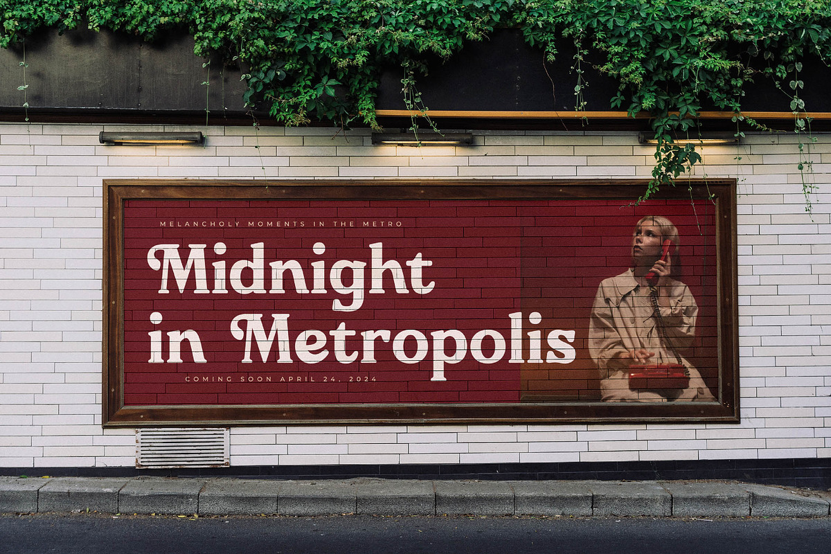 Bricks Antique Modern Vintage Serif, a Serif Font by Letterena Studios (Photo 6 of 15)