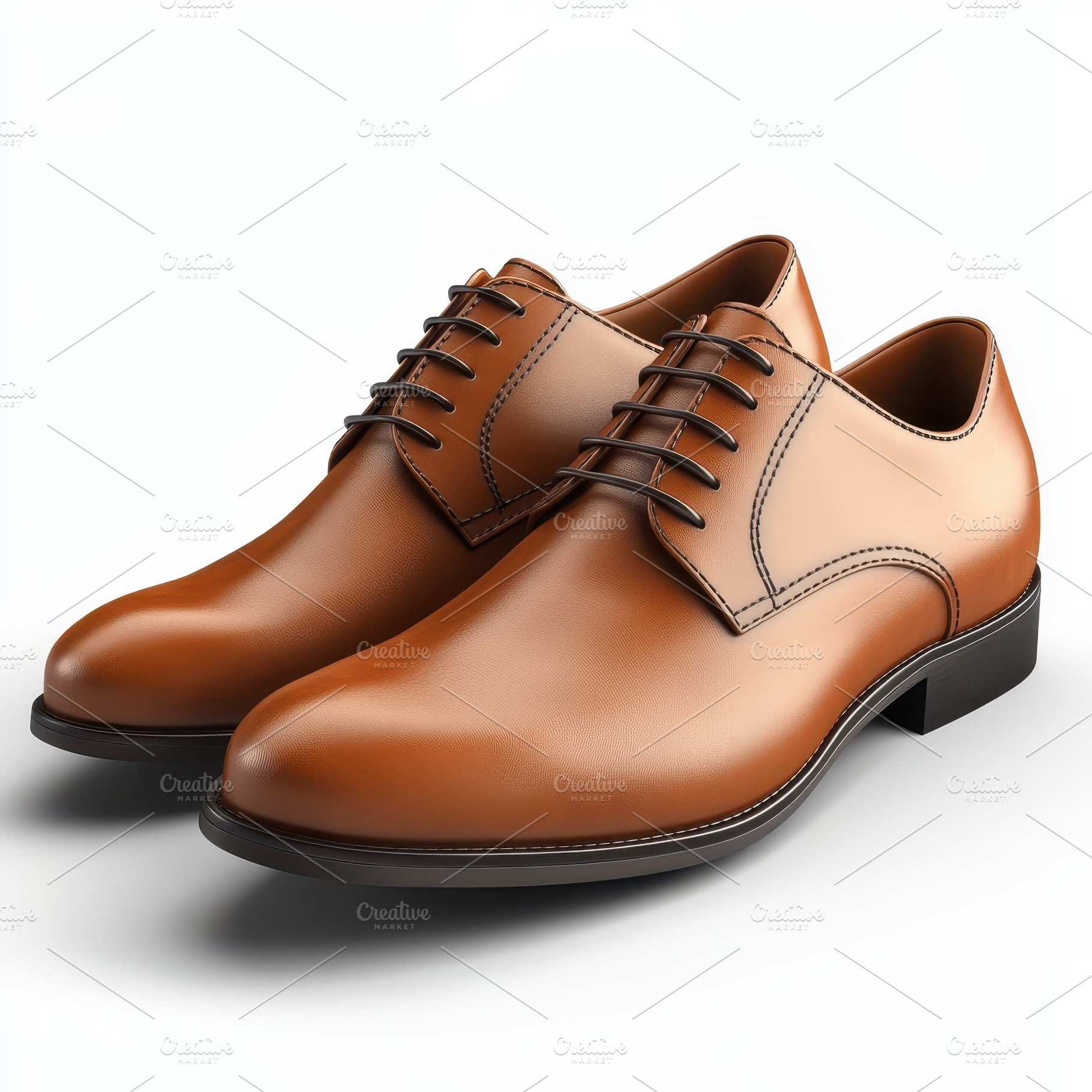 Elegant Brown Leather Oxfords Mens D, a Beauty & Fashion Photo by Pixeness Studio