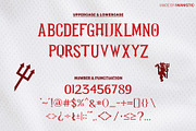 Ala Manchester United 2025 2026 Kit, a Serif Font by Iwanistic (Thumbnail 4 of 15)