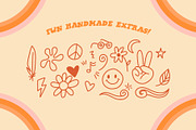 Far Out! - A Groovy Typeface, a Serif Font by Midnight Grim (Thumbnail 4 of 5)