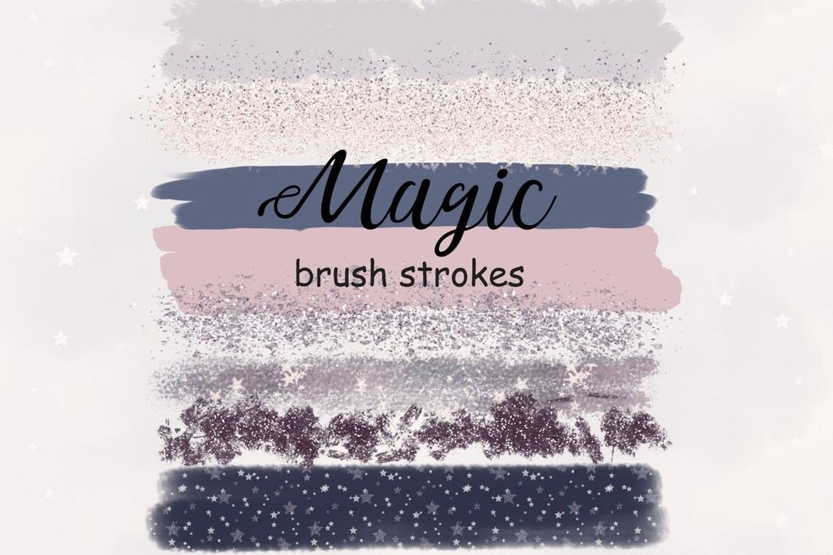 Magic Brush Strokes, an Object Illustration by GlamArtZhanna (Photo 2 of 3)