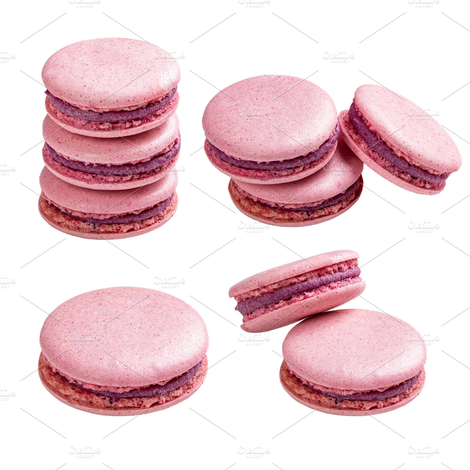 Cake macaron or macaroon, a Background Photo by Grafvision photography