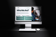 iMac Screen Mockup, a Wearable Device Mockup by graphicstory (Thumbnail 1 of 4)