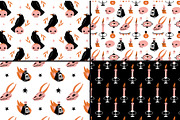 AUTUMN MAGIC vector pattern, element, a Decorative Illustration by Lena Nikolaeva (Thumbnail 7 of 11)