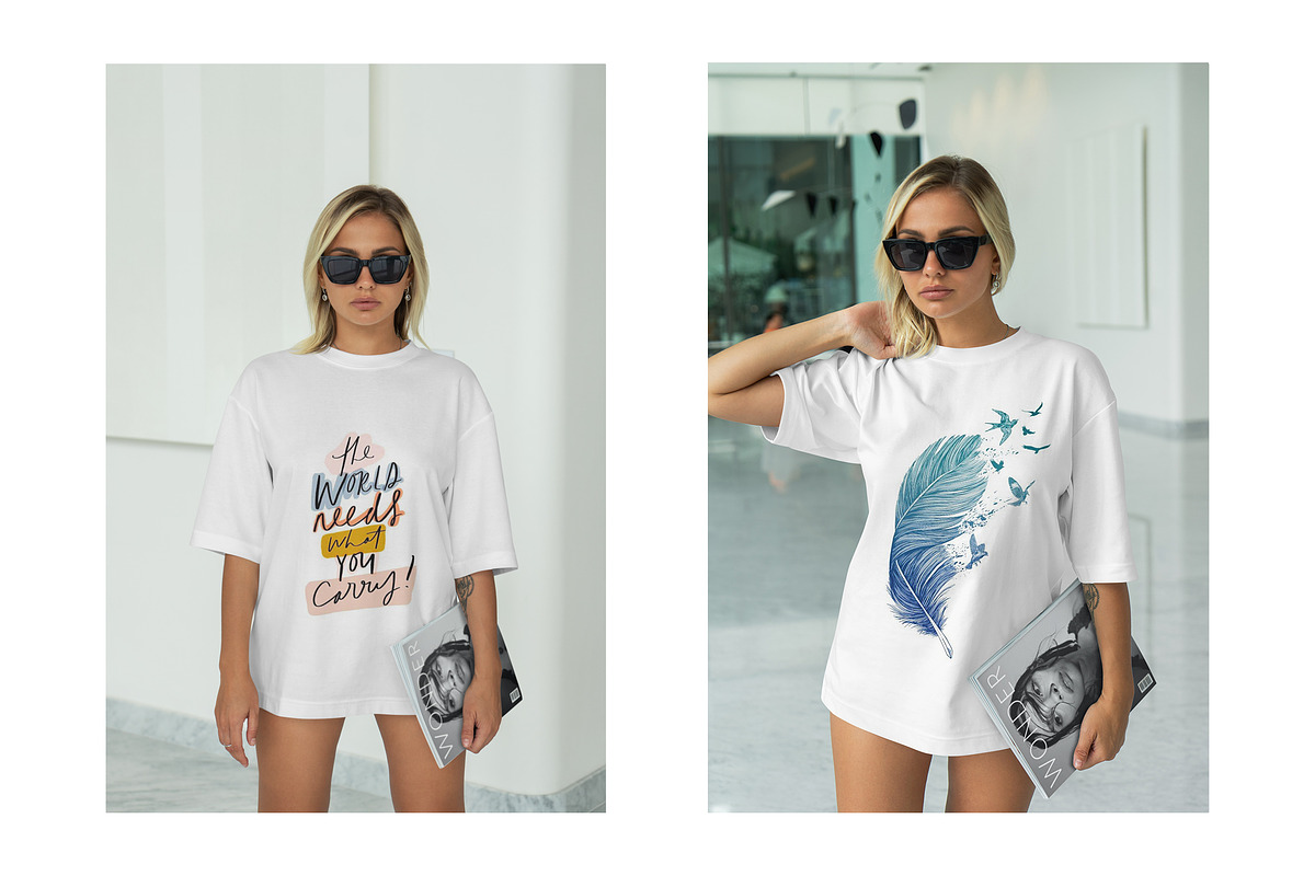 Tshirt Mockups Legend Premium Bundle, a Shirt Mockup by Dikarte.Store (Photo 14 of 20)