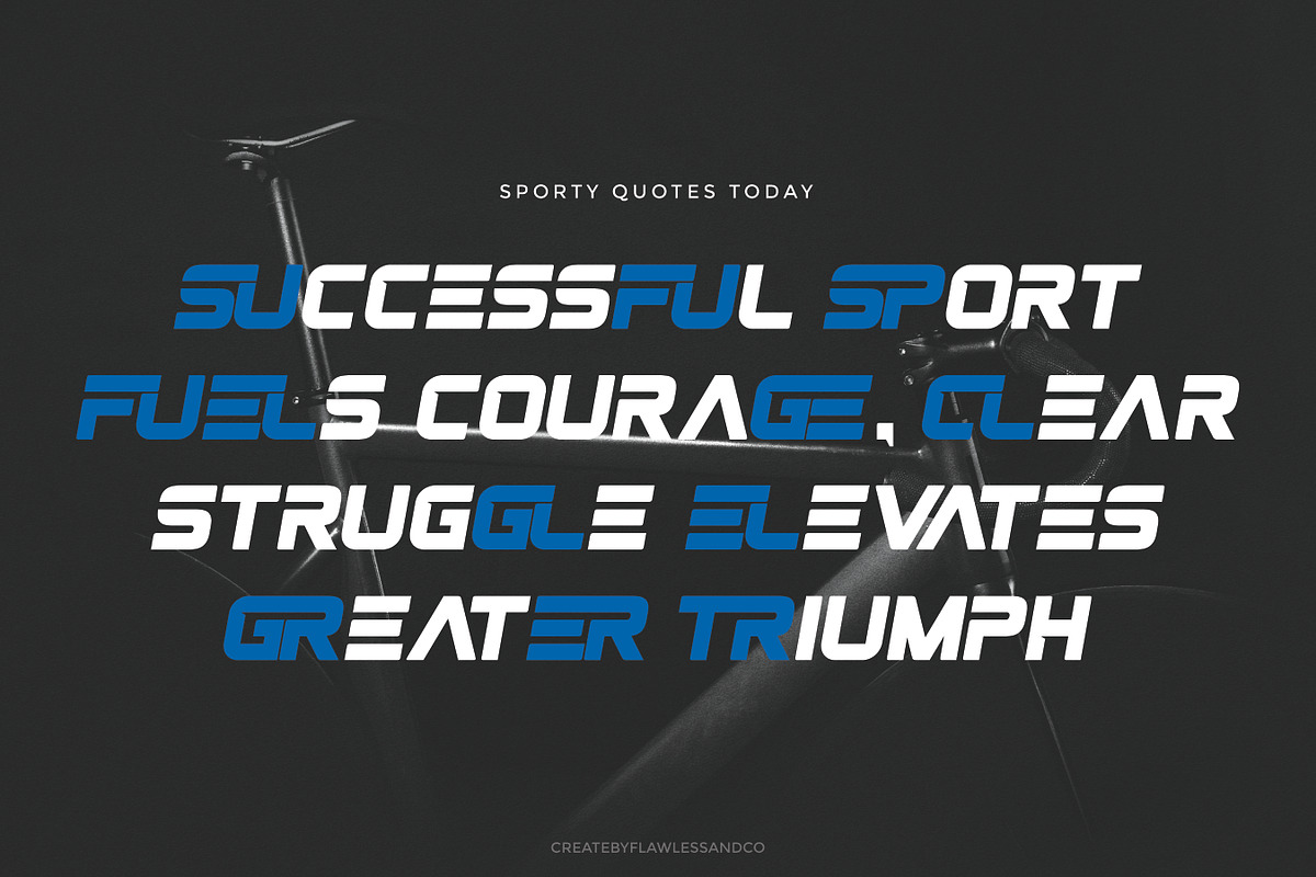 Grecho Turbo - Sport Racing Font, a Font by Flawless And Co (Photo 6 of 10)