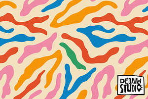 Colorful Animal Print Pattern, a Pattern Graphic by Dedraw Studio